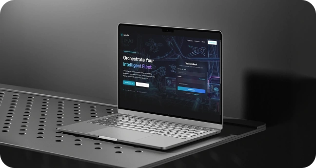 laptop showing login screen